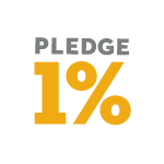 log of pledge one per cent - a corporate philanthropic organisation of which Amentum Scientific is a member