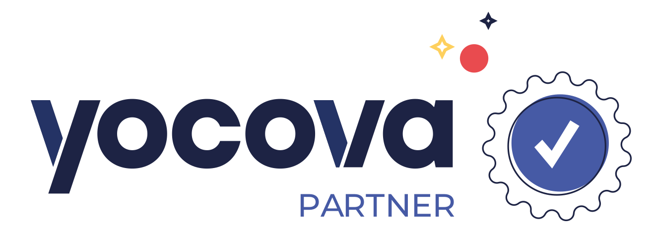 the logo of yocova - Rolls Royce's digital platform and ecosystem for aviation industry - of which Amentum Scientific is a partner